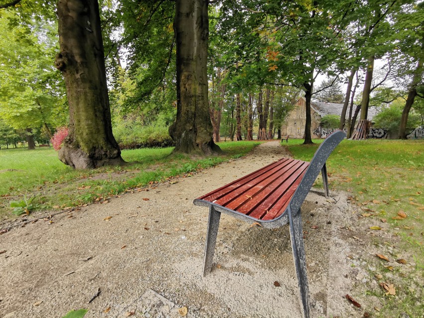 Park w Kościelcu w Chrzanowie