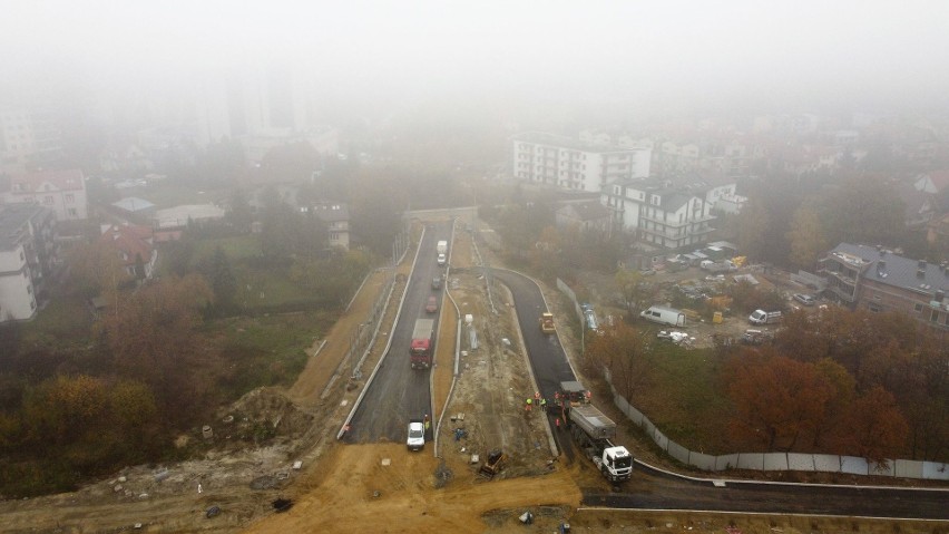 Budowa trasy Łagiewnickiej jest obecnie jedną z największych...
