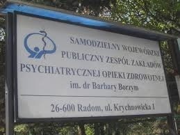 Samodzielny Wojewódzki Publiczny Zespół Zakładów Psychiatrycznej Opieki Zdrowotnej imienia dr Barbary Borzym w Radomiu jest jedną z dwunastu marszałkowskich placówek zdrowotnych, w których przewidziano montaż kolektorów słonecznych.