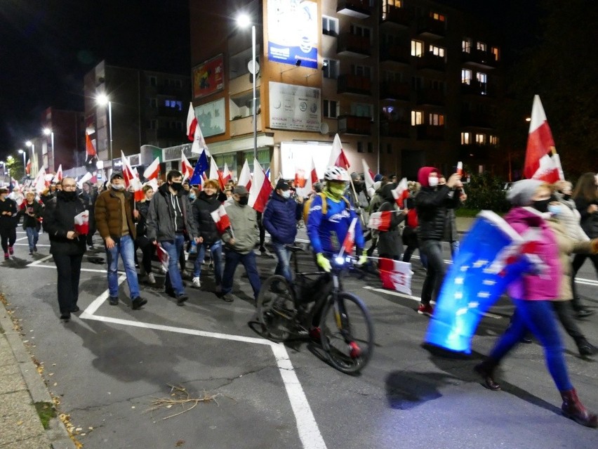 Kolejny protest na ulicach Koszalina.
