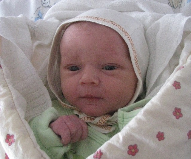 Marcelina Majewska urodziła się 6 marca, ważyła 3180 g i mierzyła 56 cm