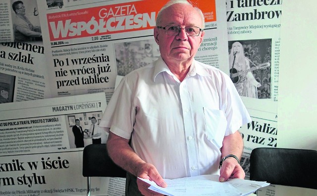 Jan Lisiecki, jeden z głównych inicjatorów utworzenia oddziału geriatrycznego w łomżyńskim szpitalu już od trzech lat zmaga się z urzędniczą „machiną decyzyjną”.