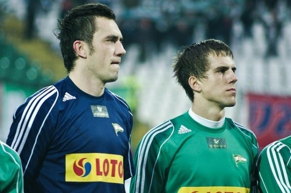 Nowym bramkarzem drugoligowego Druteksu-Bytovii Bytów został 27-letni Sebastian Małkowski (z lewej).