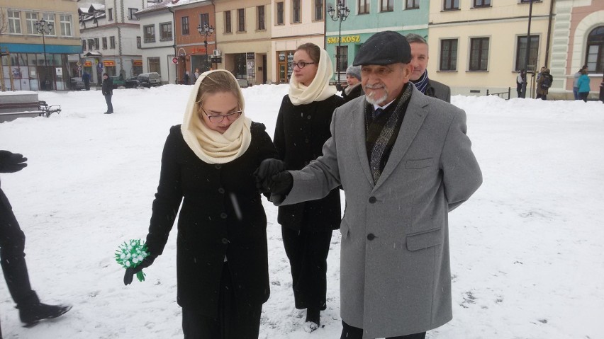 Polonez w wykonaniu maturzystów z Żywca