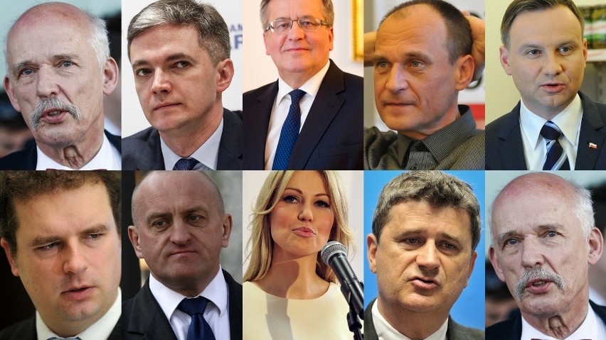 Wybory Prezydenta RP: Najwięcej podpisów zebrali Andrzej Duda i Magdalena Ogórek