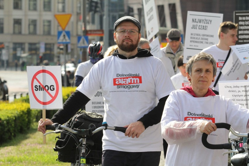 Biały marsz antysmogowy we Wrocławiu