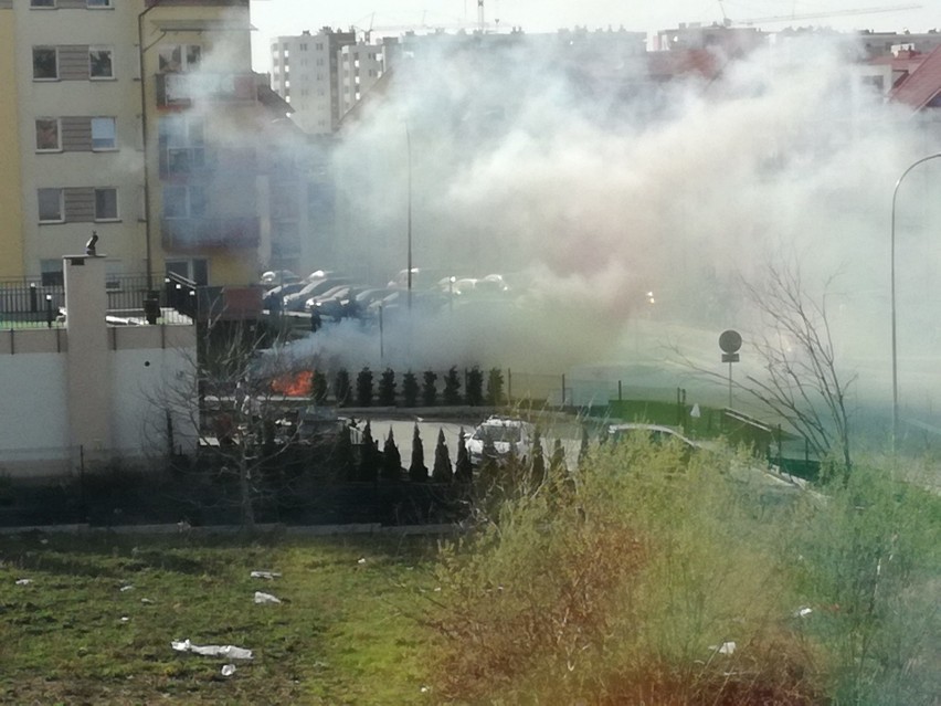 Około godz. 16.30 na skrzyżowaniu ul. Leskiej z Krośnieńską...