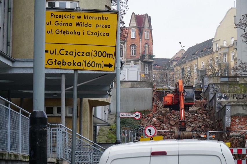 W ostatnich dniach schody na Wildzie rozebrano. Niedługo...