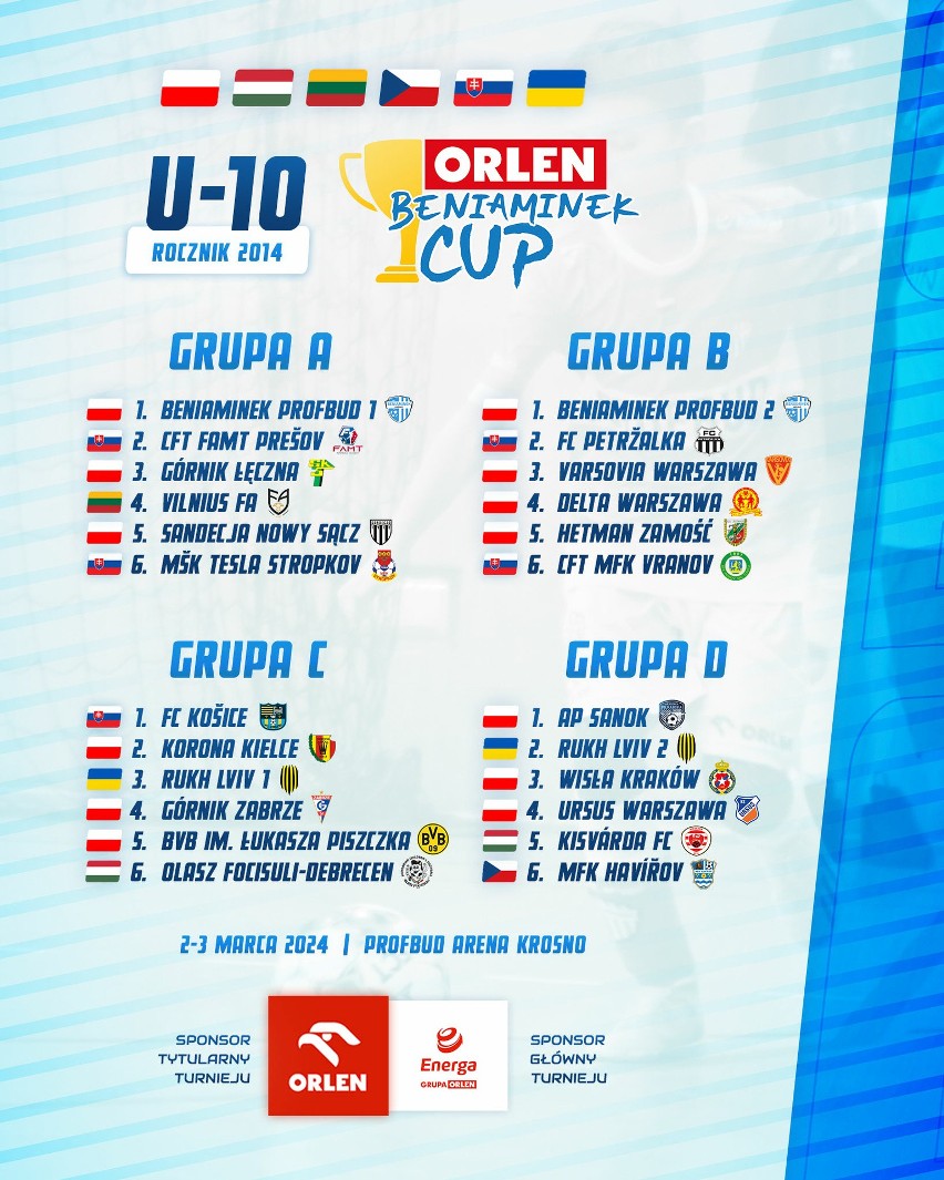 Drugi międzynarodowy turniej Orlen Beniaminek Cup już w najbliższy weekend
