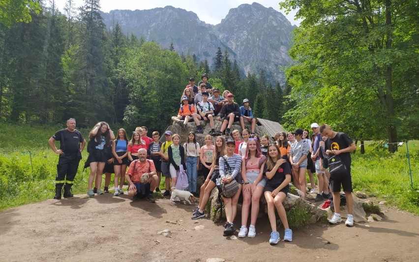 Młodzież powiatu kozienickiego wypoczywała w Tatrach.