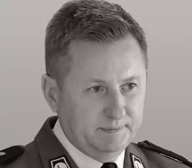 Młodszy inspektor Marek Baczkowski miał 53 lata, zmarł nagle.