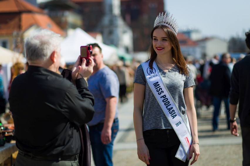 Julia Szumska, Miss Podlasia 2016, odwiedziła wielkanocny...