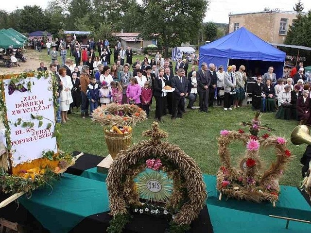 Gminne dożynki w 2010 roku.