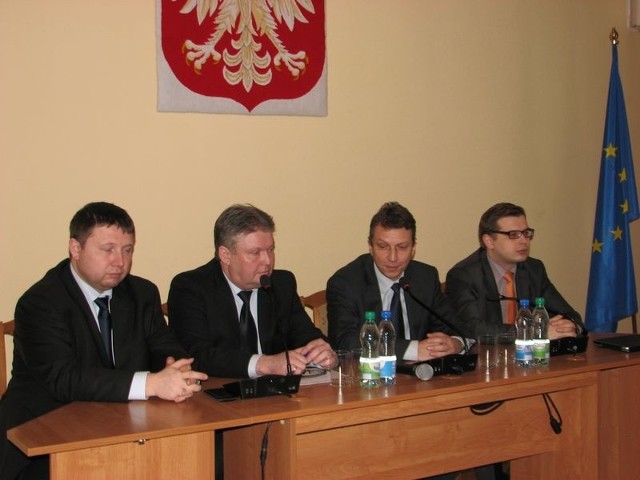 Od lewej: Marcin Kierwiński, Zbigniew Kamiński, Andrzej Halicki i Krzysztof Strzałkowski