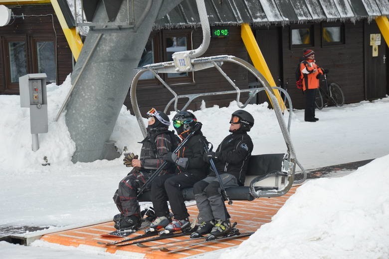 Żużlowa reprezentacja Polski jeździ na nartach [zdjęcia, wideo]