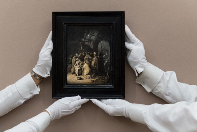 Przez lata uważano, że dzieło to było dokonaniem uczniów lub osób z bliskiego kręgu Rembrandta