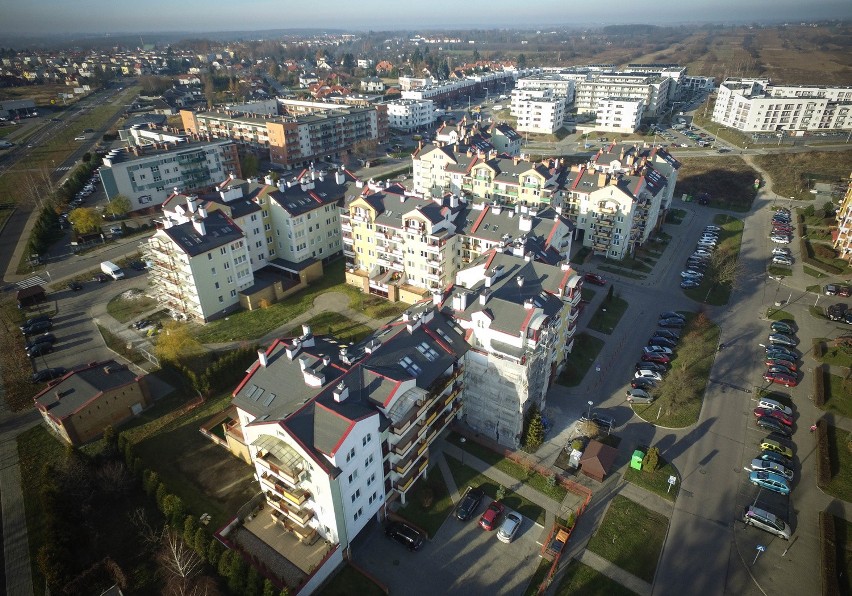 Lubelskie dzielnice jakich nie znacie. Z wizytą na Sławinie i Sławinku (ZDJĘCIA Z DRONA)  