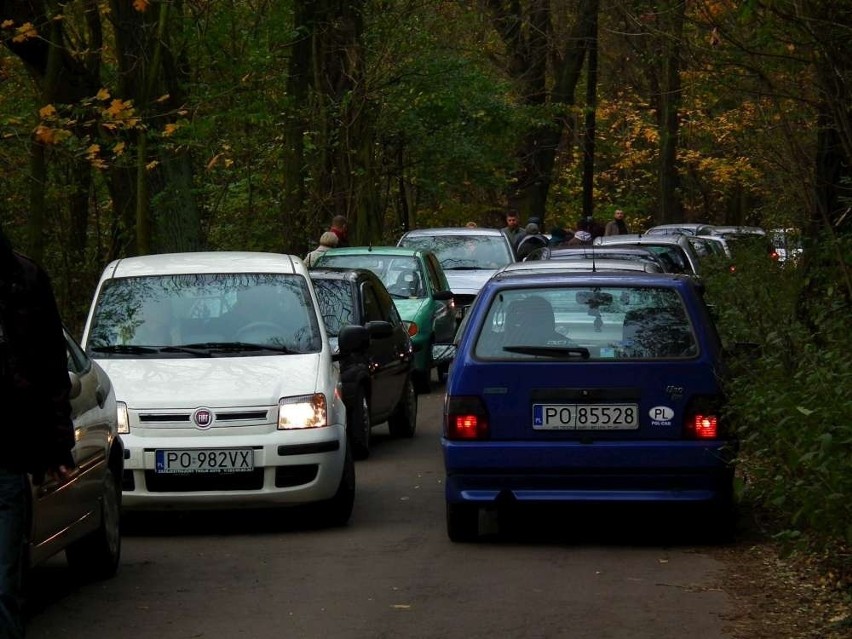 Tłoczno robi się na poznańskich cmentarzach