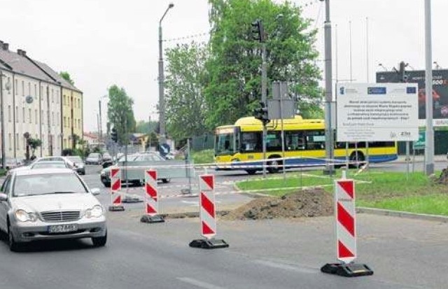 Wykonawca modernizacji skrzyżowania ul. Sobieskiego ze Szczecińską przekłada termin remontu.