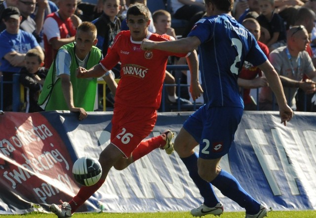 Piotr Grzelczak w ekstraklasie zdobył dla Widzewa 10 goli.