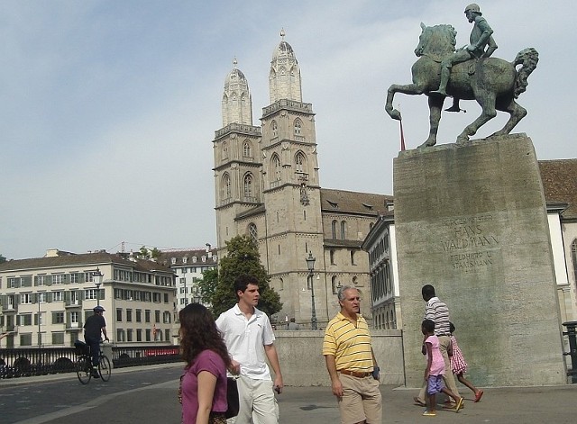 Grossmünster - jeden z najstarszych kościołów w Zurychu