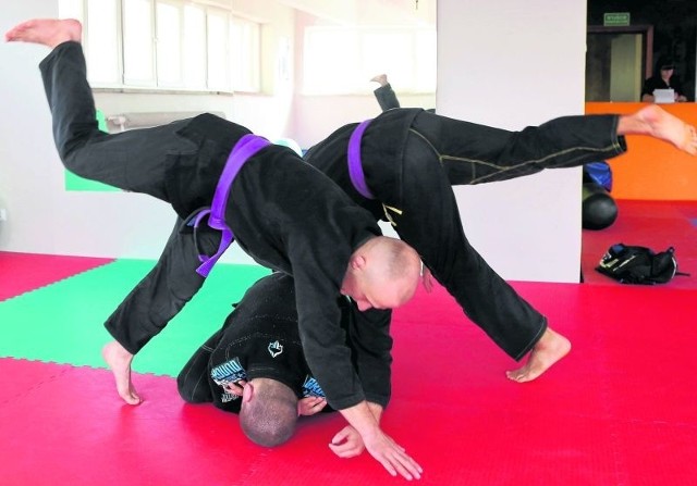 Jiu-jitsu to przede wszystkim nasza pasja którą chcemy zarażać innych - mówi Łukasz Truskolawski (na zdjęciu z lewej).