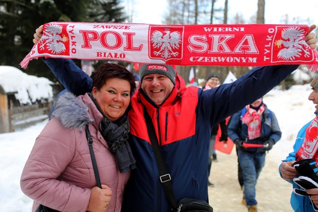 20.01.2019 zakopane, puchar swiata w skokach narciarskich, konkurs indywidualnynz kibicefot. andrzej banas / polska press