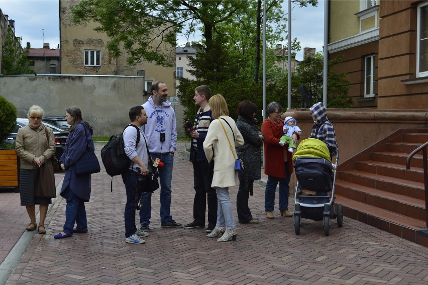 Protest przeciwko likwidacji Teatru Dzieci Zagłębia