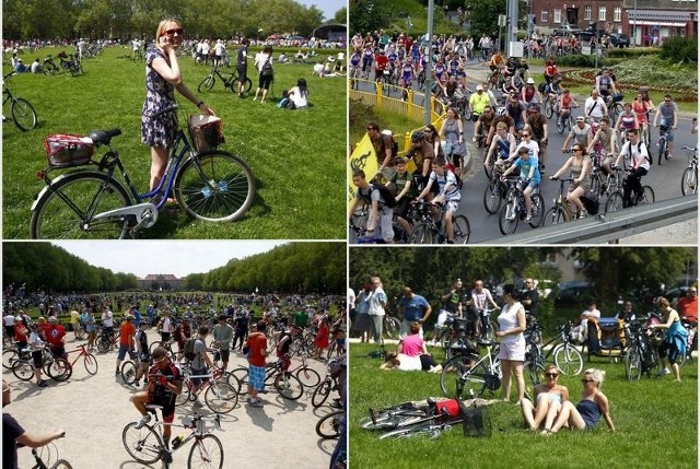 Święto Cykliczne w Szczecinie - przyjechało 4 tys. rowerzystów.