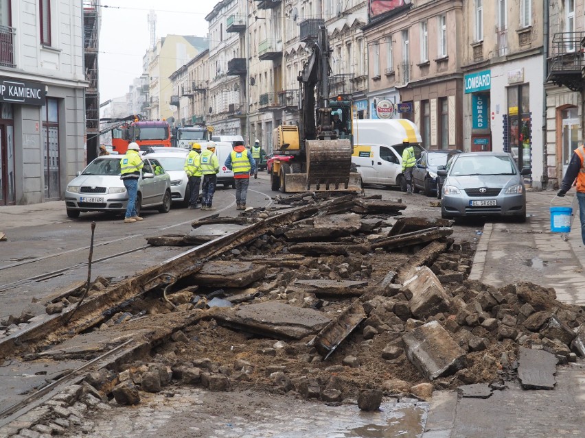 Legionów zamknięta, nie ma przejazdu Gdańską do Manufaktury