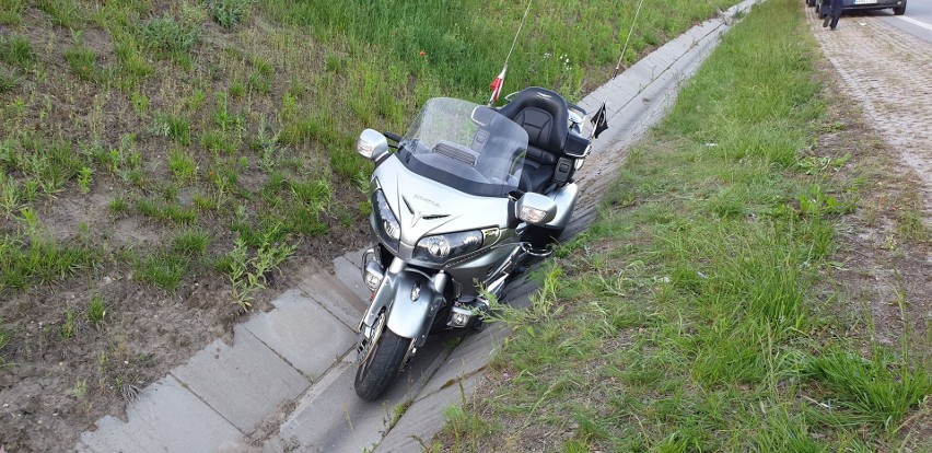 Śmiertelny wypadek motocyklisty w Baldramie pod Kwidzynem 2.06.2019. Nie żyje 60-letni mężczyzna 