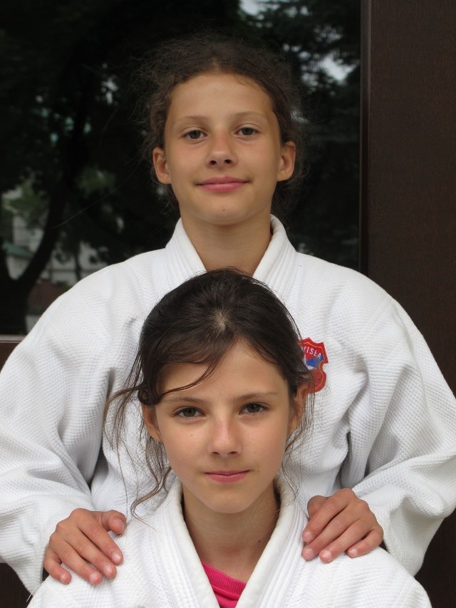 Paulina (u góry) i Nikola – nadzieje polskiego judo