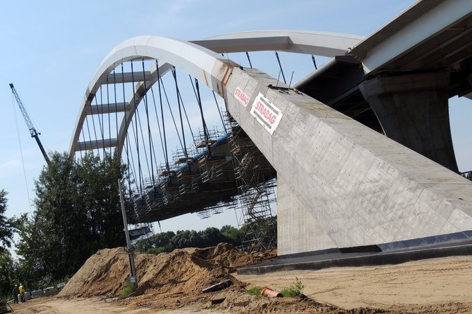 Z wizytą na budowie mostu [zdjęcia, wideo]