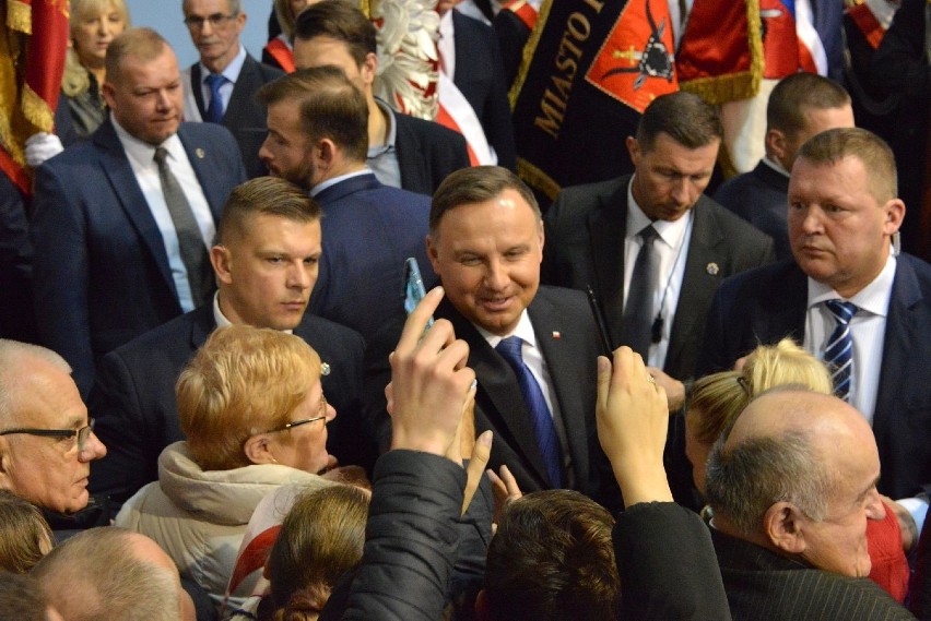 Prezydent Polski Andrzej Duda gościł w Kazimierzy Wielkiej. Wizyta w czwartek, 14 listopada [ZAPIS TRANSMISJI]