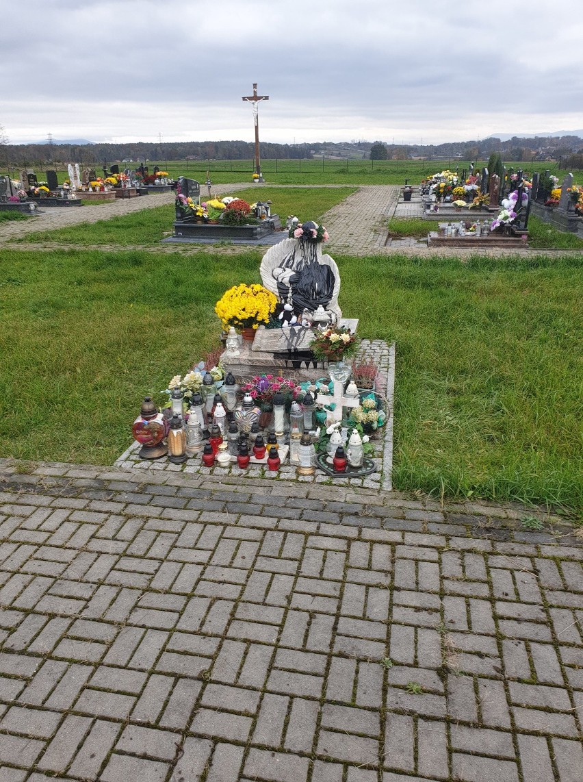Pomnik Dzieci Nienarodzonych na cmentarzu w Brzezówce (gmina...