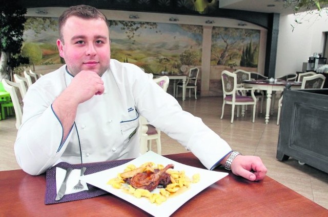 Rafał Korus, szef kuchni Best Western Grand Hotel w Kielcach w święta stawia na tradycyjne dania.