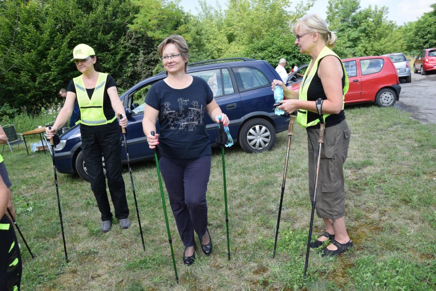 Marsz nordic walking w Zawierciu