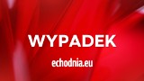 Wypadek w Radomiu. Rozpędzone audi uderzyło w słup oświetleniowy