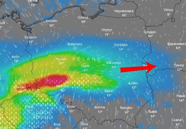 IMGW, ostrzeżenia. W niedzielę, 23 września, wraz z silnym wiatrem przyjdą do Polski obfite opady deszczu. Możliwe są również burze!. Miejscami opady deszczu będą naprawdę intensywne. Zachowajcie ostrożność - w PONIEDZIAŁEK, 23.09.2018 wiatr będzie nadal silny [Ostrzeżenia IMGW, radar burzowy online, radar opadów, silny wiatr w Polsce]