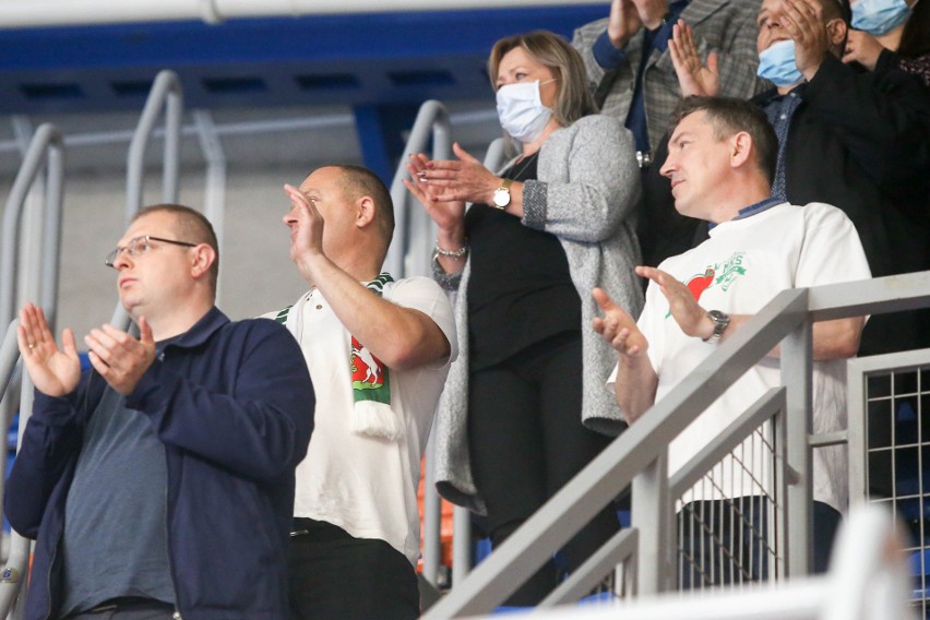 Kibice na meczu MKS Perła Lublin - Zagłębie Lubin. Zobacz zdjęcia