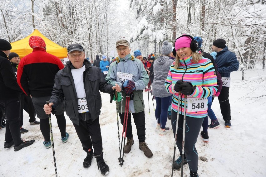 22.01.2023. Panewnicki Bieg Dzika w Katowicach w zimowej...