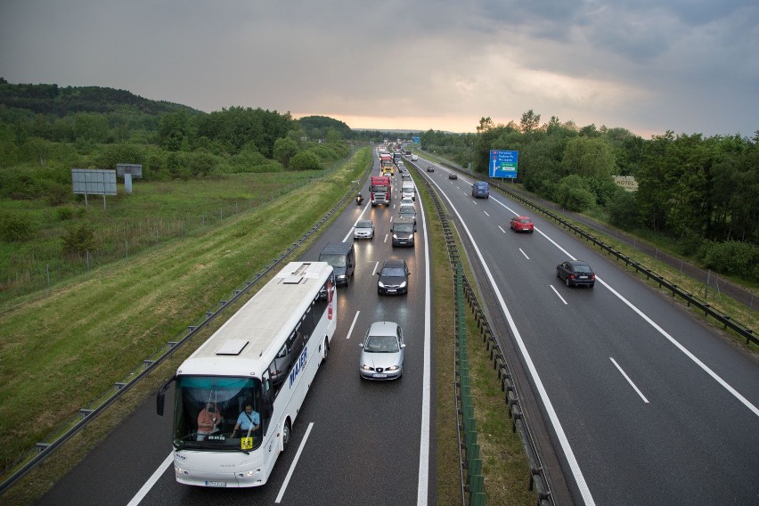 Otwarto dodatkowe bramki poboru opłat na autostradzie A4 Kraków - Katowice