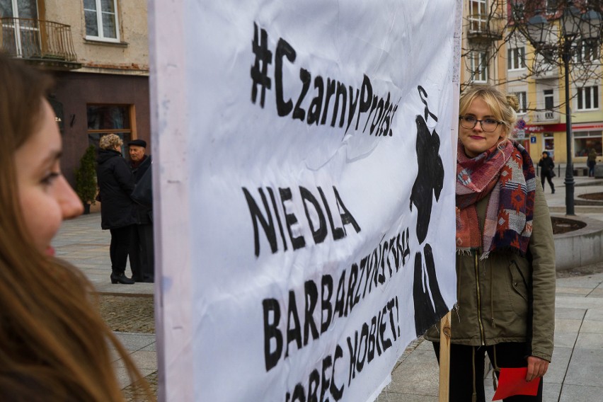 Międzynarodowy Strajk Kobiet w Białymstoku 2017