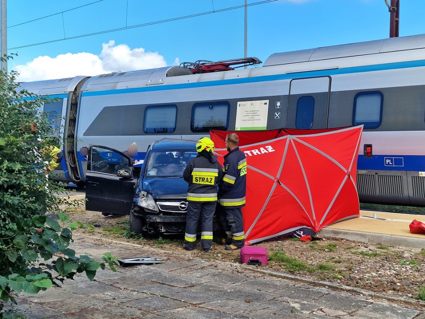 Wypadek na torach w Miłogoszczy między Koszalinem a...