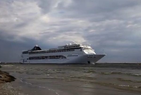 MSC Lirica w Świnoujściu