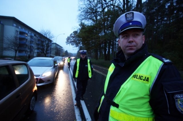 Pijany kierowca miał w organizmie promil alkoholu.