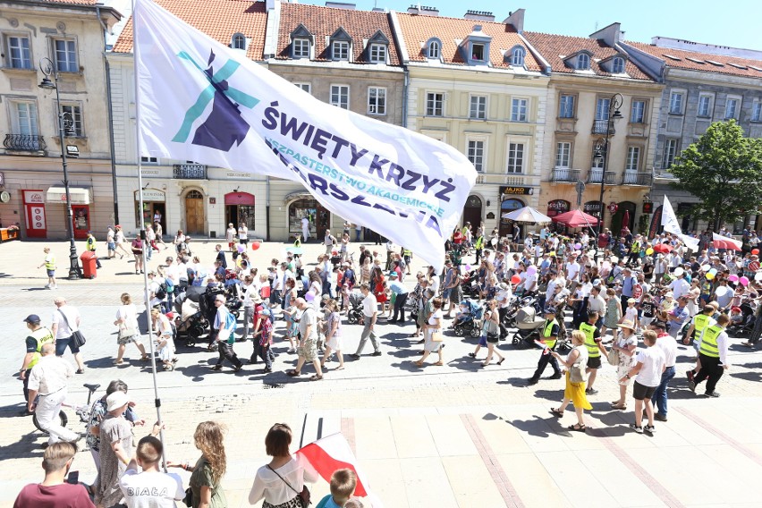 Warszawa: Marsz dla Życia i Rodziny 2019 [ZDJĘCIA] Protestowali przeciwko "demoralizującej seksedukacji w szkołach"
