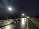 Nowe oświetlenie na drodze od Stalowej Woli w kierunku Pysznicy już uruchomione