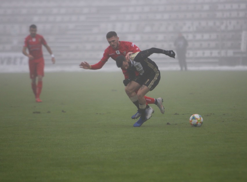 Zagłębie Sosnowiec – ŁKS Łódź 2:1. Ostatni sprawdzian beniaminka przed rundą wiosenną Ekstraklasy ZDJĘCIA 