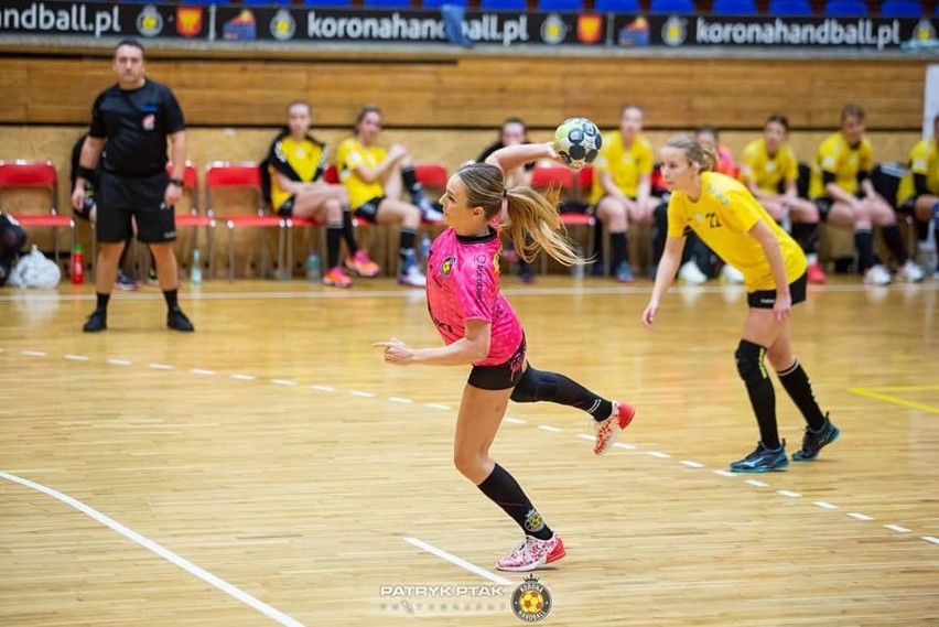 1. liga piłkarek ręcznych. Wysoka wygrana Suzuki Korony Handball Kielce. Padł rekord [ZDJĘCIA]